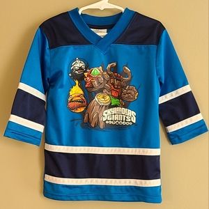 Skylanders blue jersey